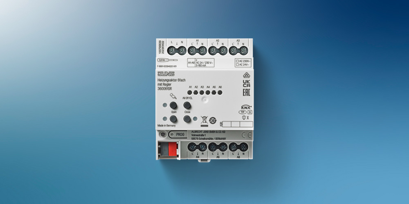 KNX Heizungsaktor 6-fach bei Demmel Elektrotechnik in Wolfratshausen